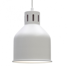  - SAGA bílé speciální stínítko pro pěstební LED lampy E27, kabel 4m