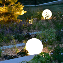 Venkovní svítící koule Round Garden Lights 