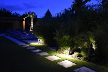 Zahradní stojací světla 12V osvětlení cesty v zahradě 